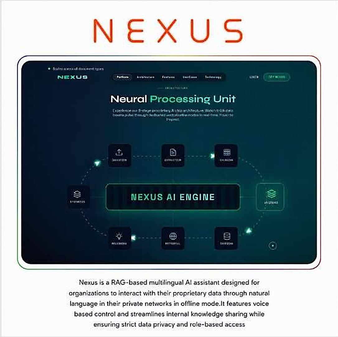 Nexus — RAG-based multilingual offline AI assistant